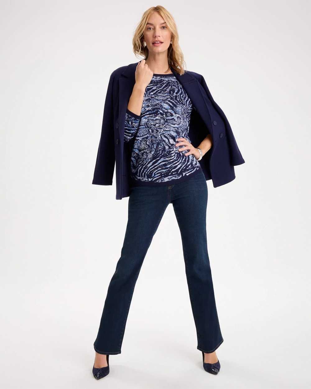 Vintage Chic High-Rise Jeans