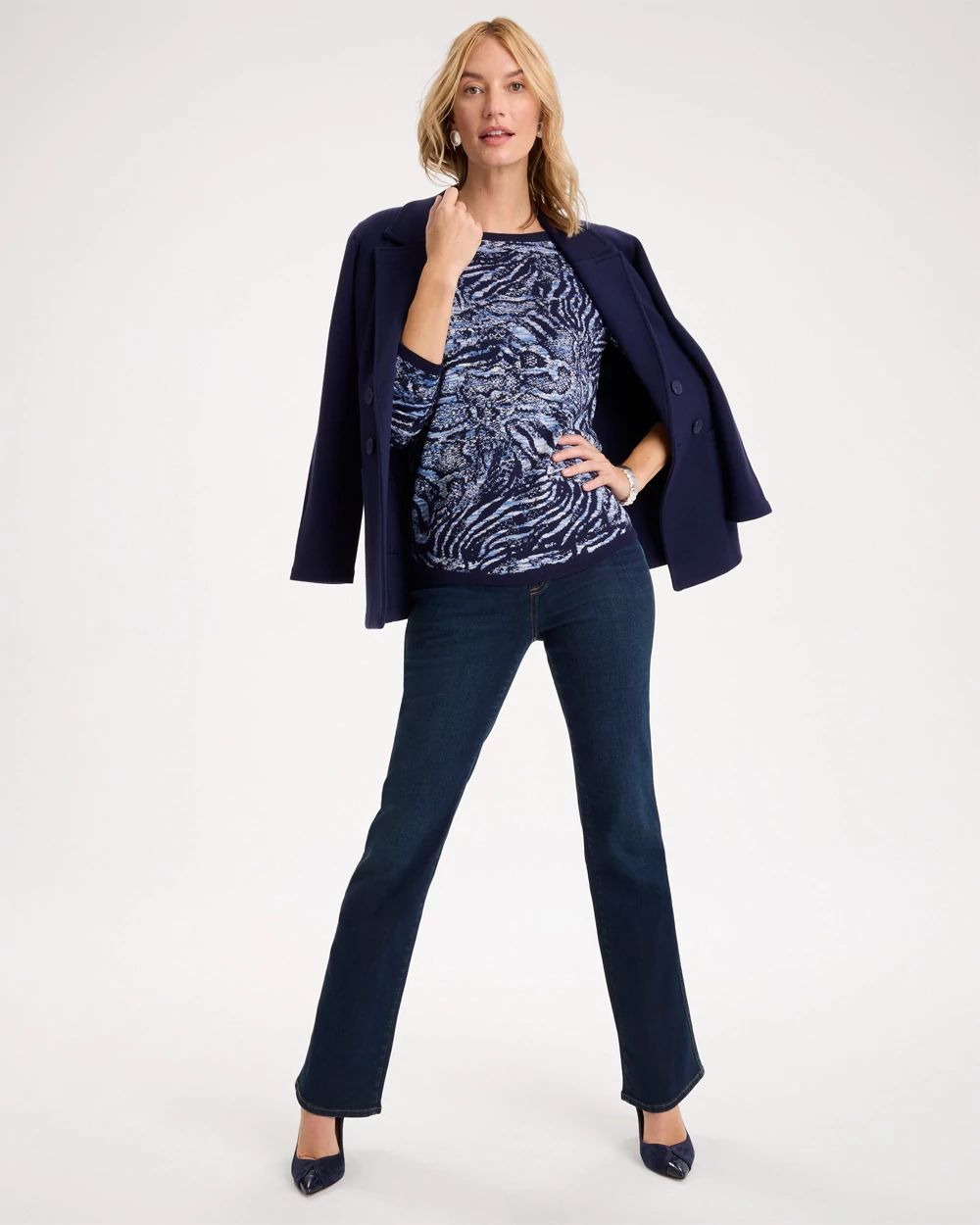Vintage Chic High-Rise Jeans