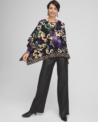 Scroll Print Poncho click to view larger image.