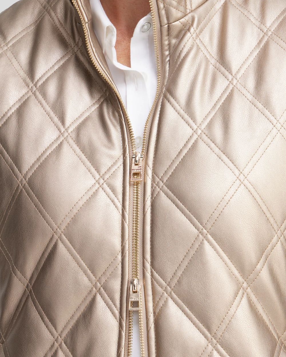 Faux Leather Vest