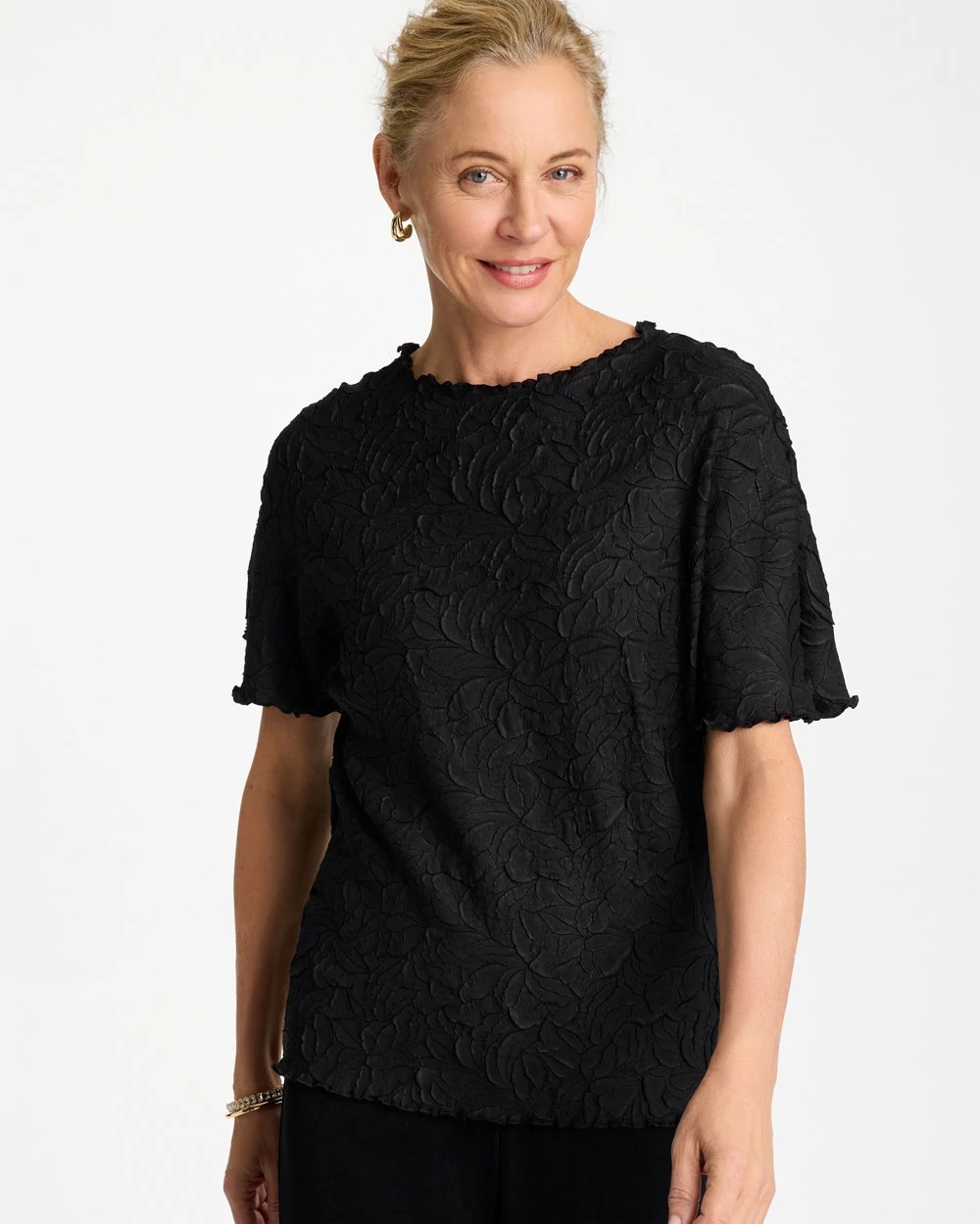 Travelers™ Embossed Pullover Top