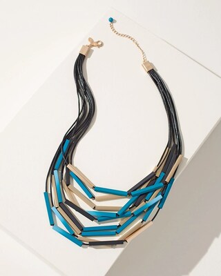 Short Multistrand Necklace
