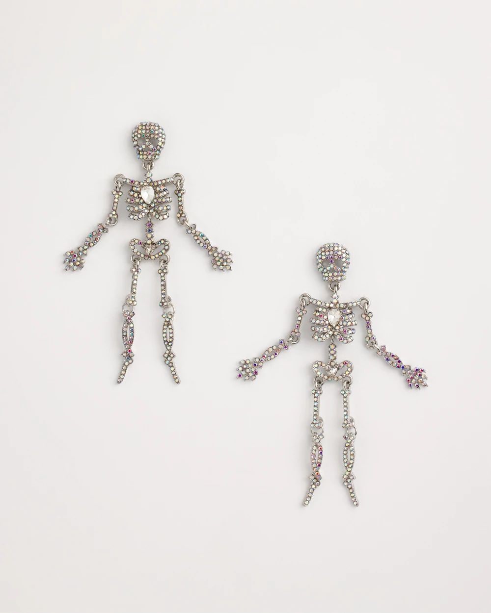 Skeleton Glitz Earrings
