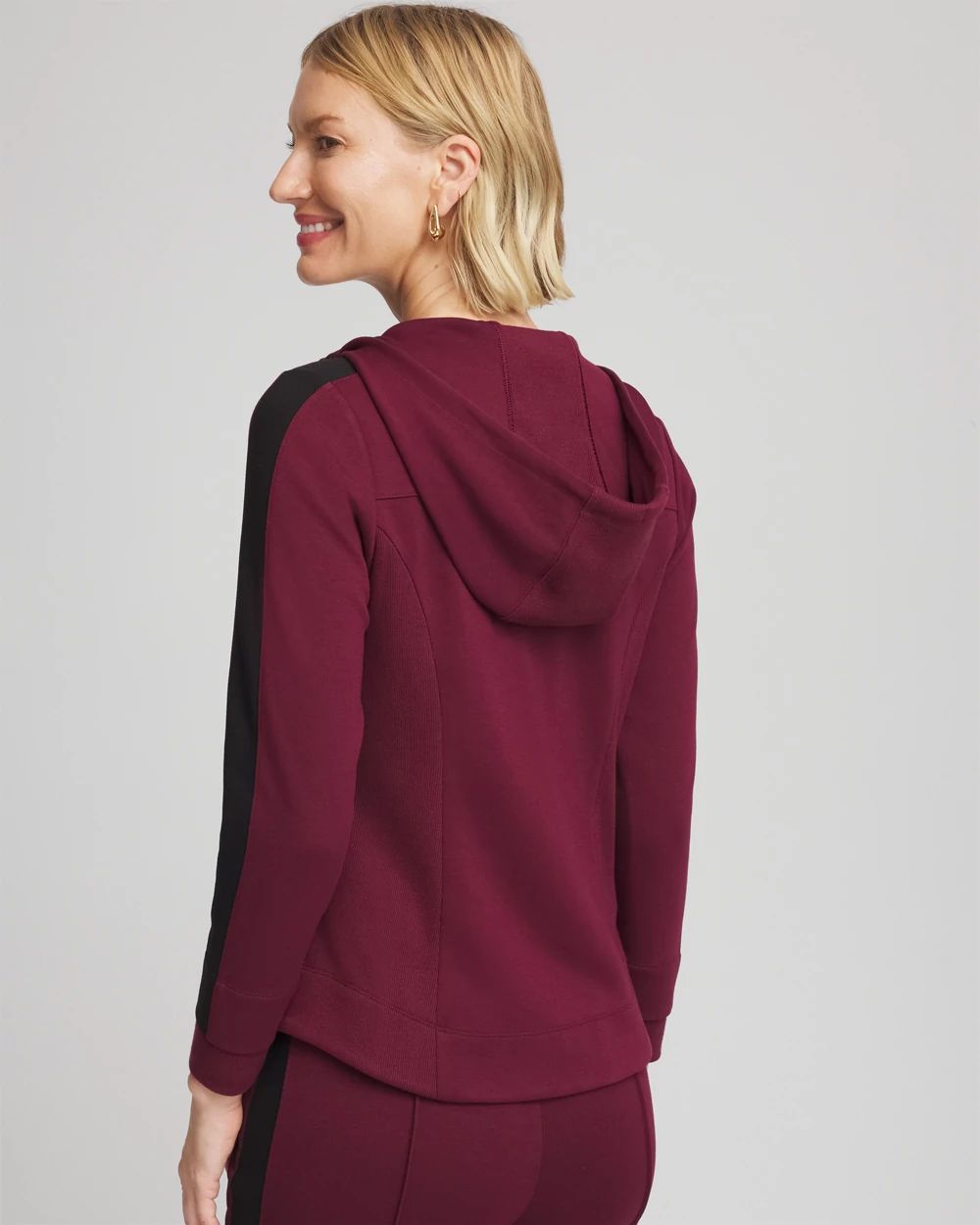 Zenergy® Double-Knit Colorblock Jacket click to view larger image.
