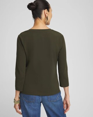 3/4 Sleeve Perfect Tee click to view larger image.