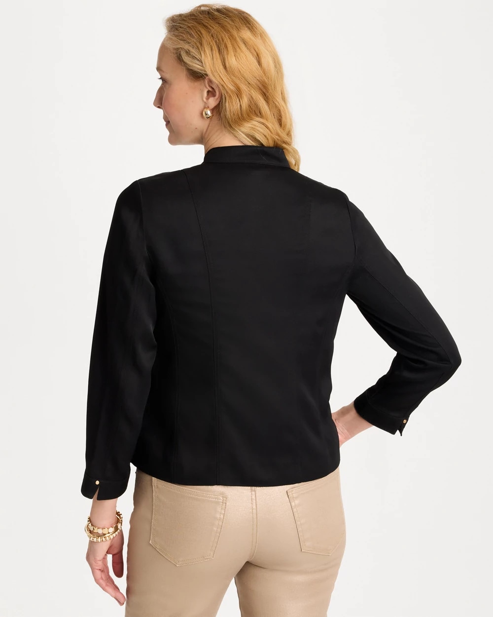 Textured Shine Jacket