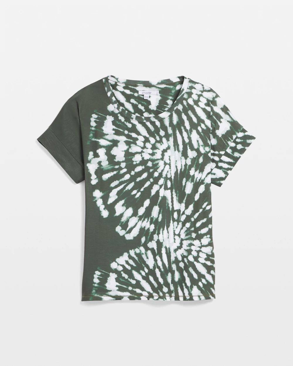 Zenergy® Placed Tie Dye Tee