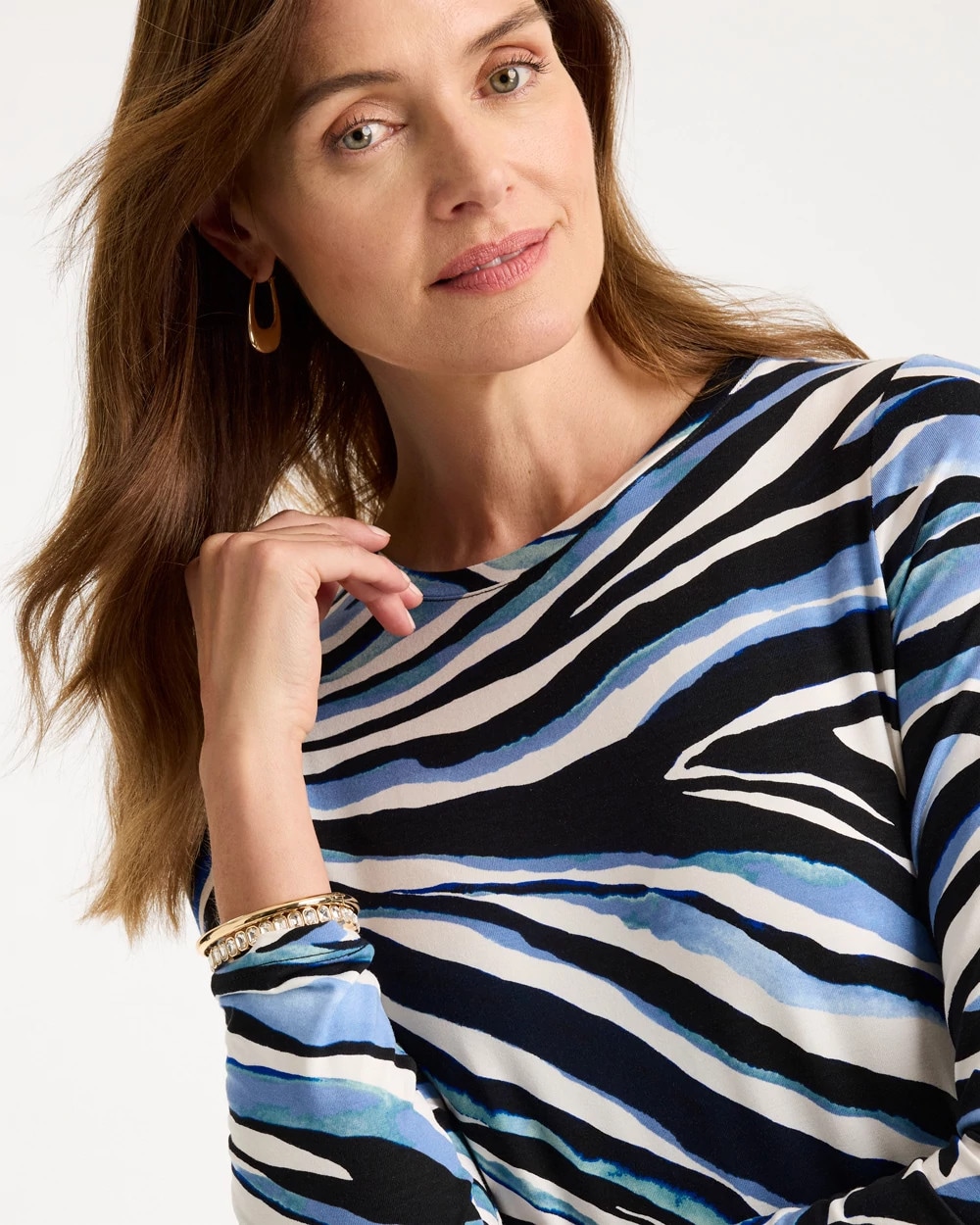 Abstract Touch of Cool™ Layering Tee