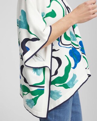 Scoop-Neck Poncho click to view larger image.