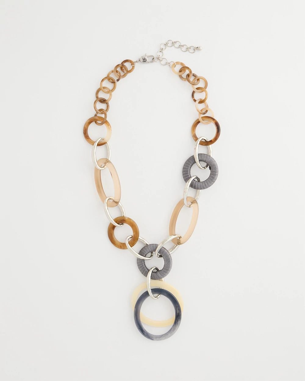 Chico's Originals Circle Pendant Necklace