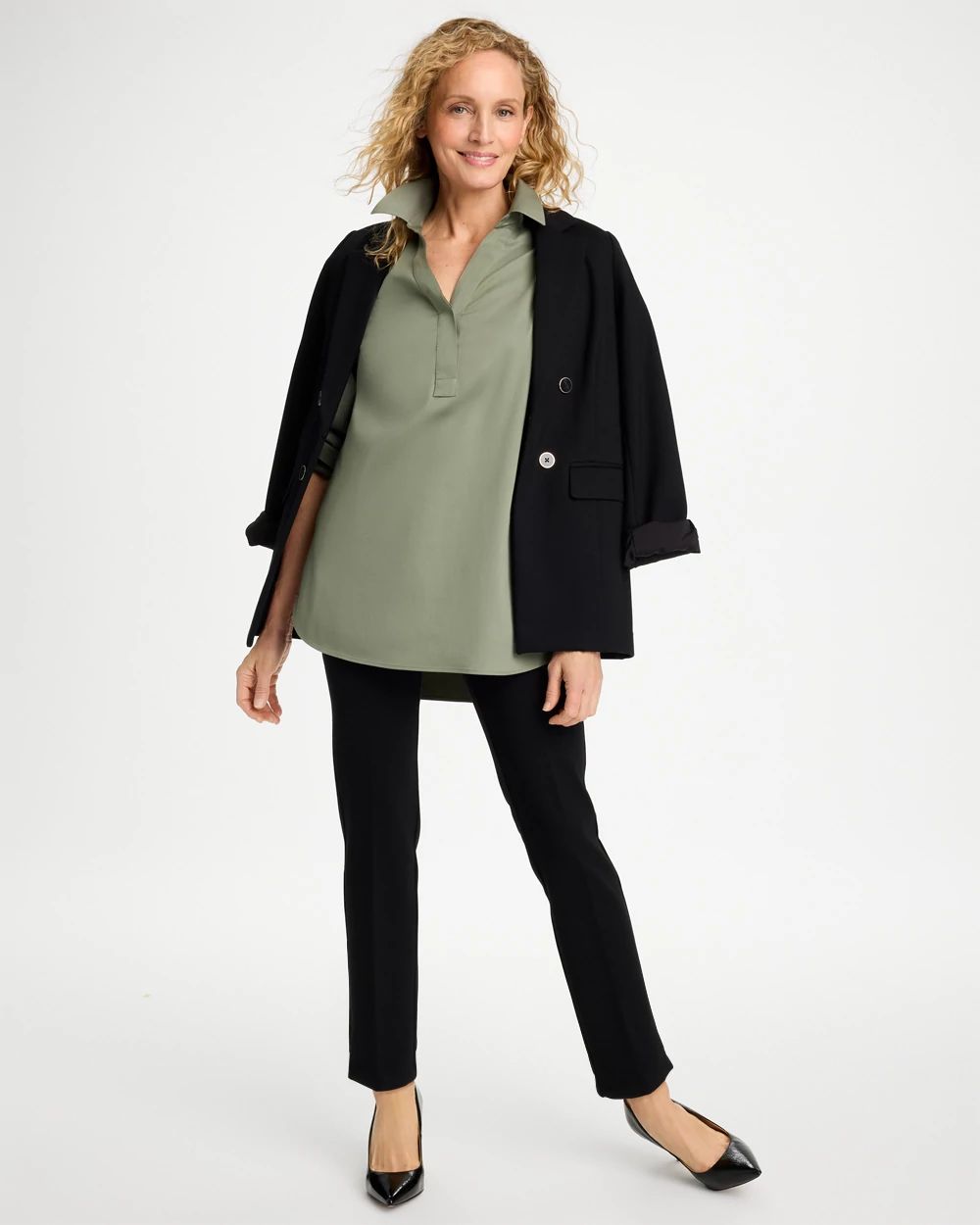 Petite Juliet Slim Trim Detail Pants