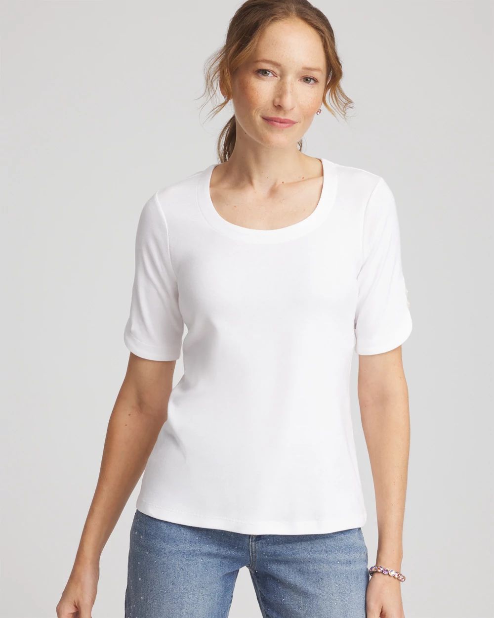 Short Sleeve Pima Tee