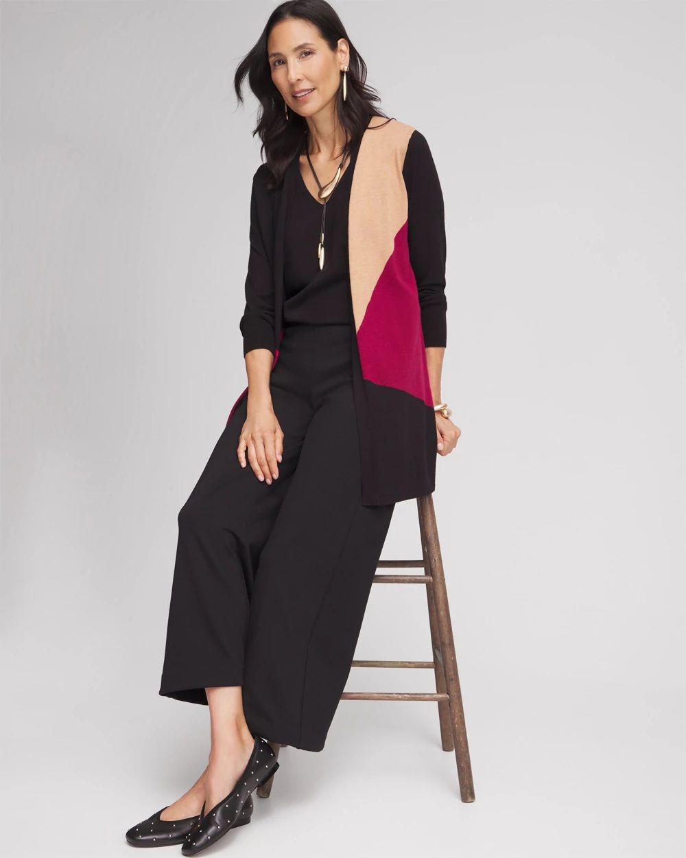 Colorblock Cardigan