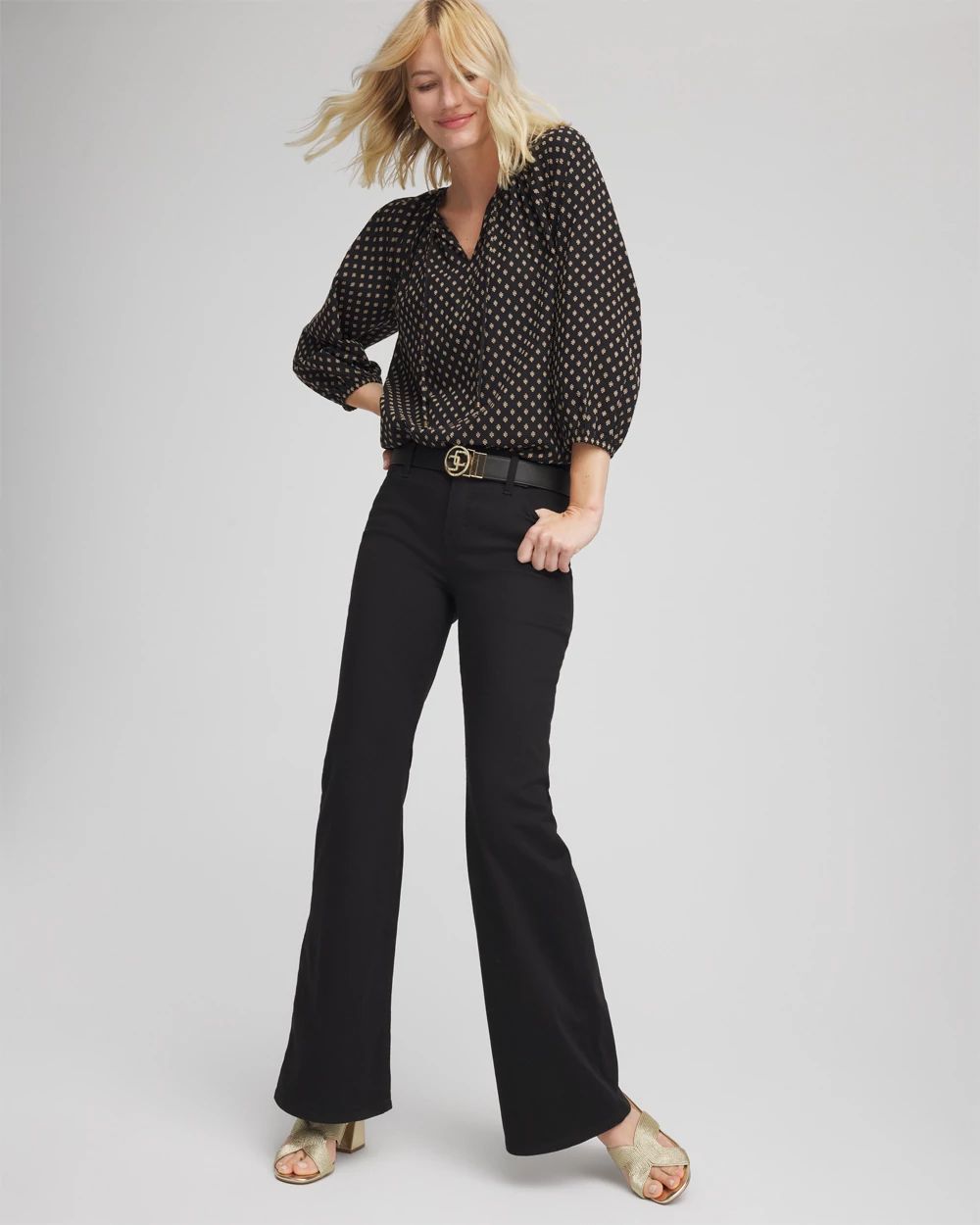 Girlfriend Flare Jeans