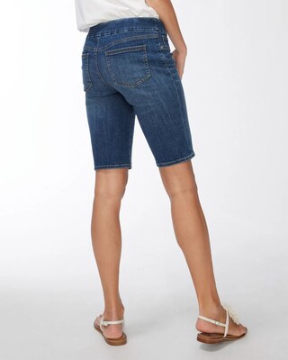 Pull-on Denim Shorts