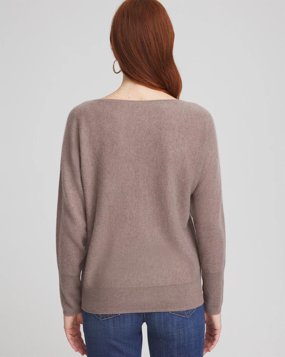 Cashmere Bateau Neck Sweater