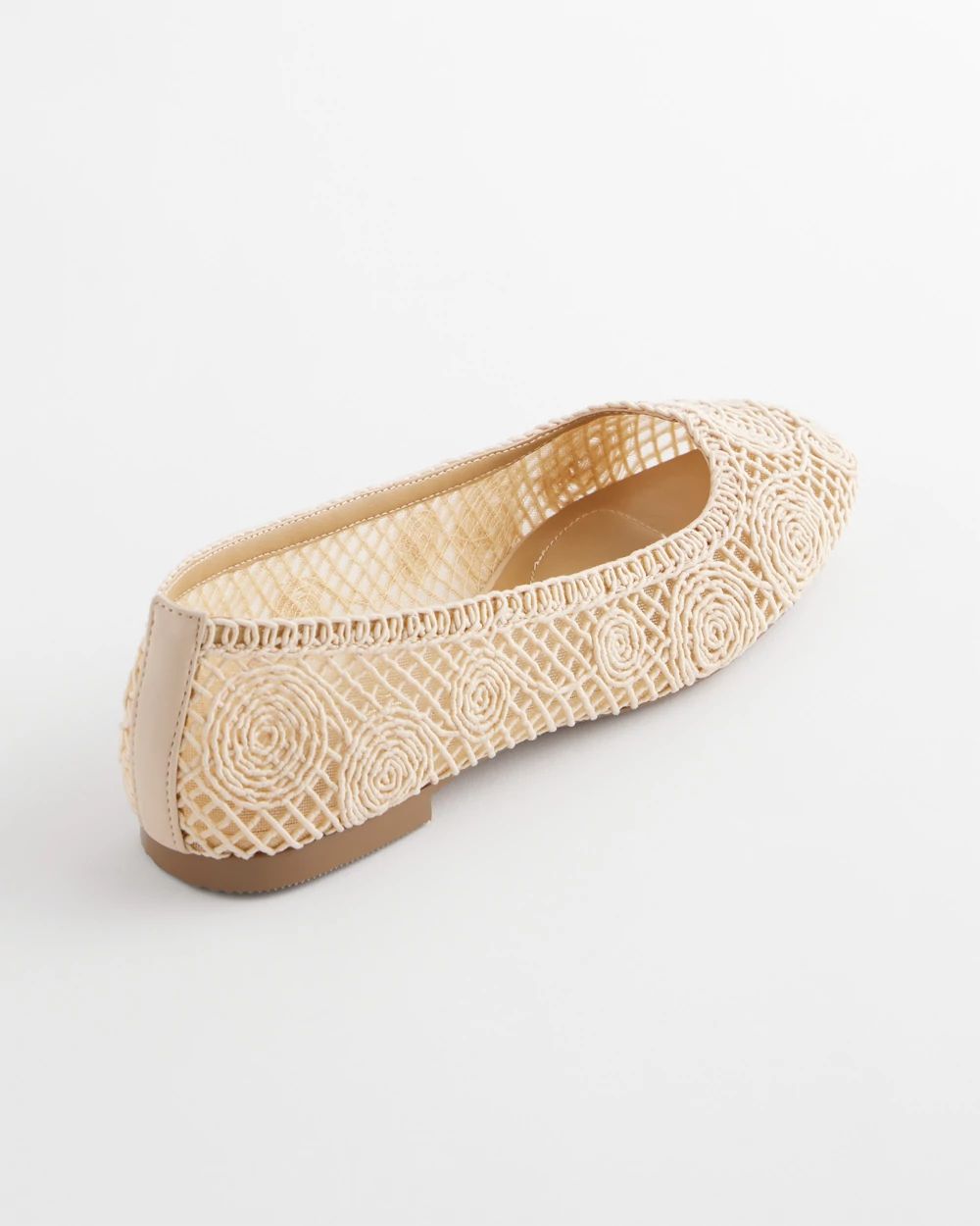 Cora Raffia Flats