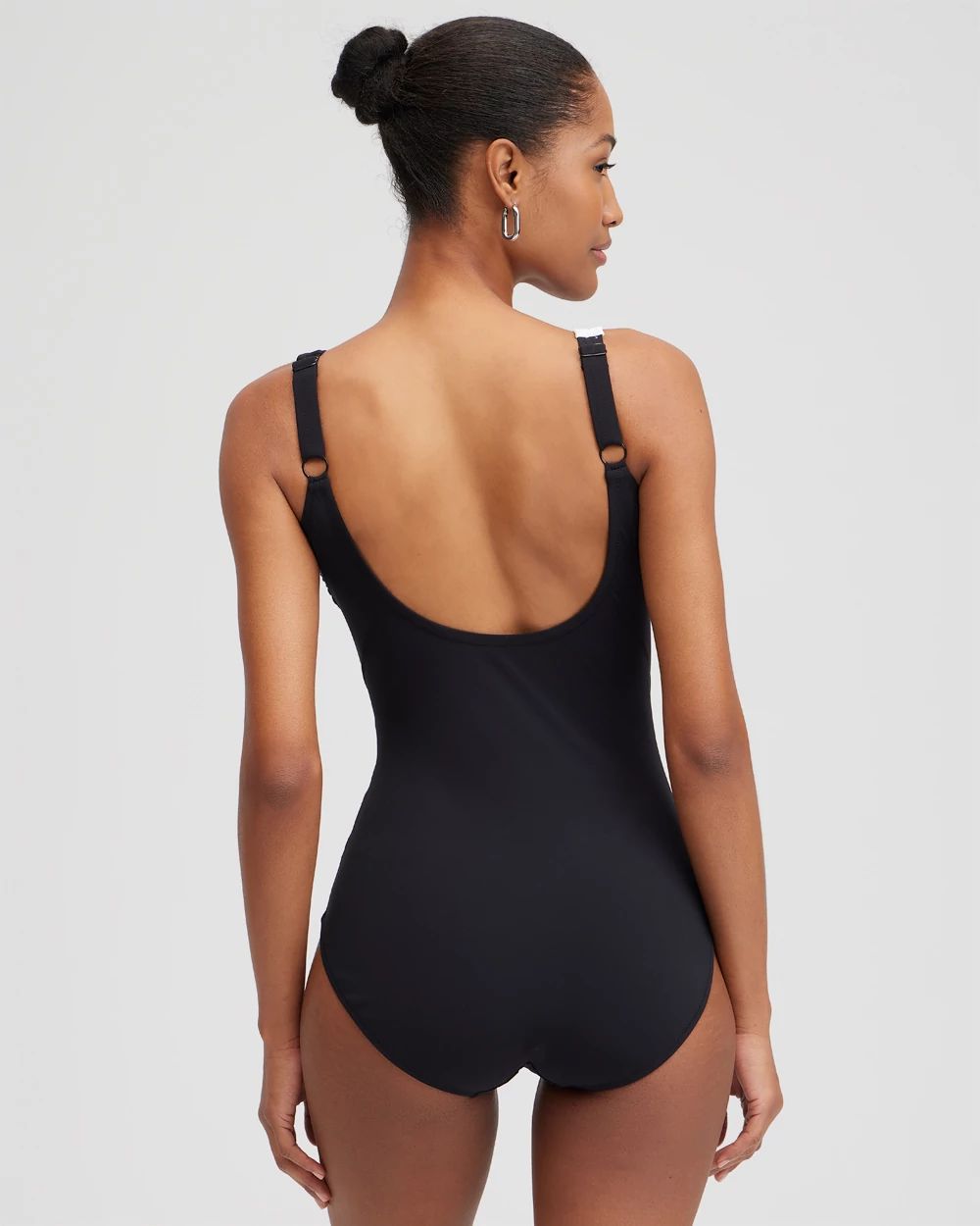 Gottex V-neck One Piece Swimsuit