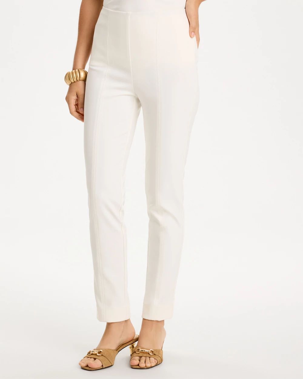 Juliet Knit Slim Ankle Pants click to view larger image.