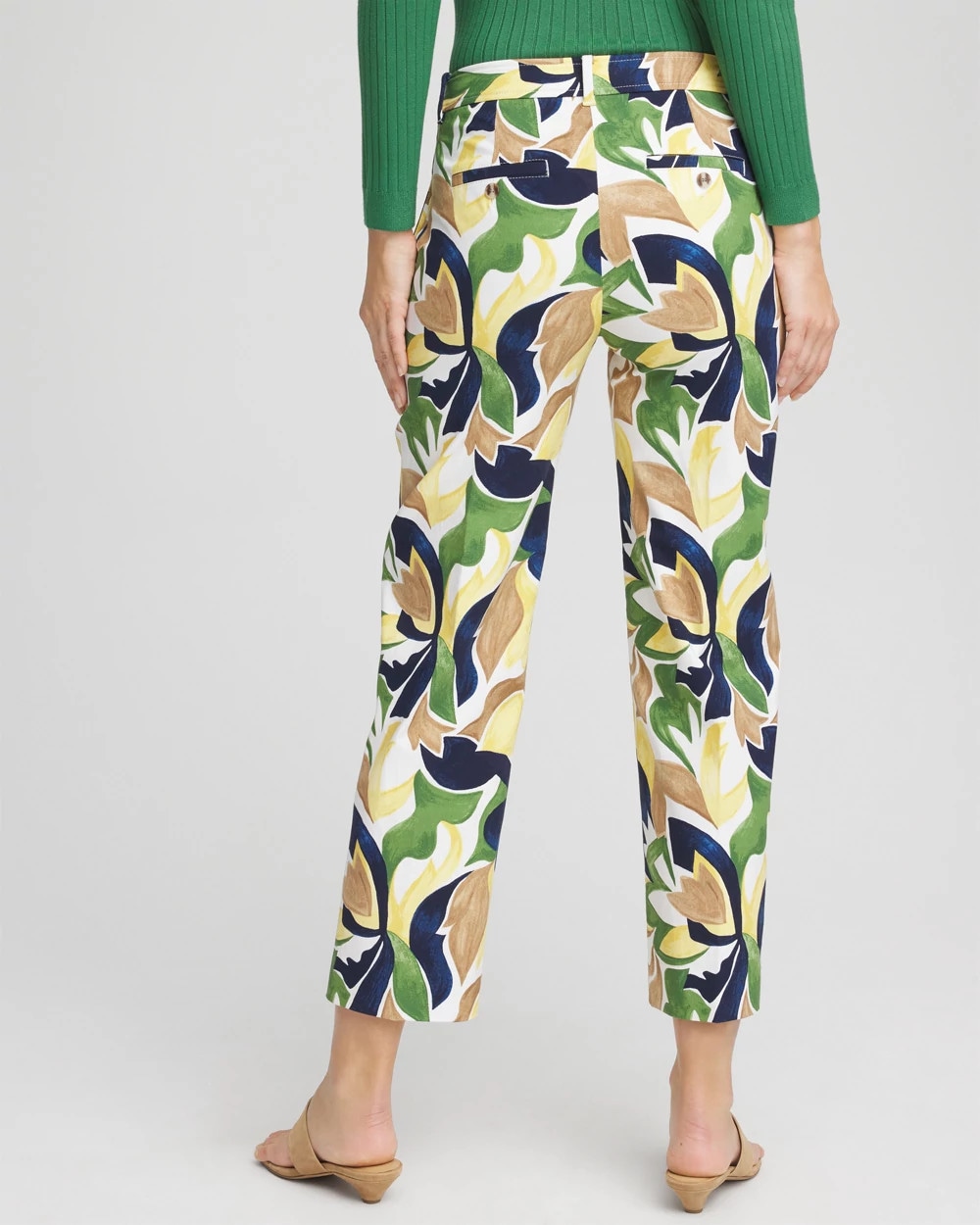 Emme Straight Mod Cropped Pants