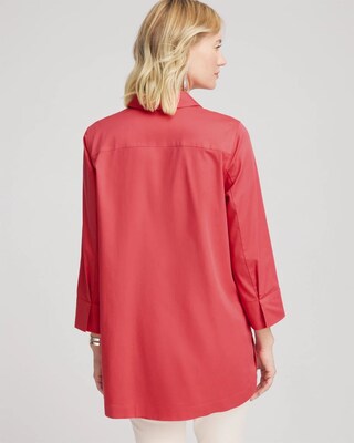 No Iron™ Classic Button Down Tunic click to view larger image.