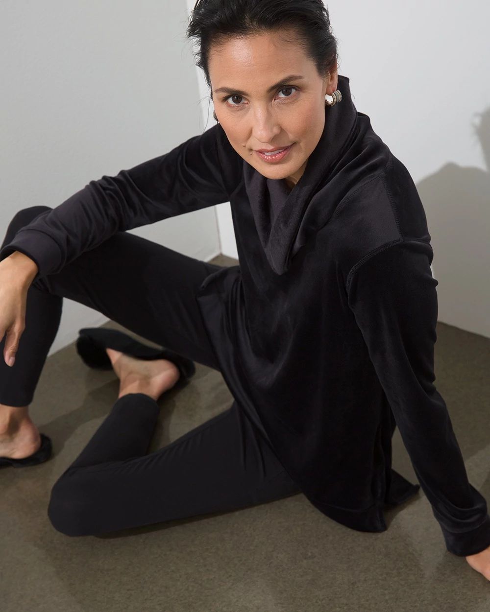 Zenergy Double Sided Velour Tunic