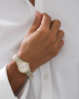 Mixed Metal Watch