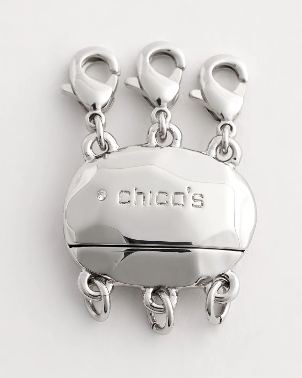 Silvertone Lobster-Claw Necklace Converter