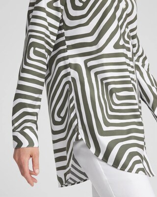 No Iron™ Stretch Abstract Print Tunic
