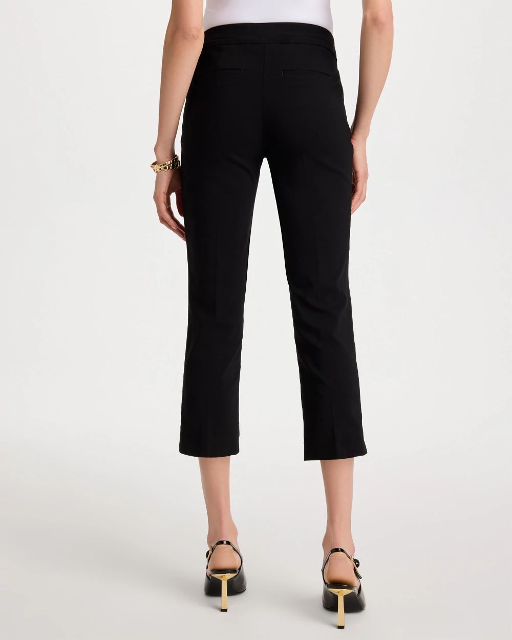 Petite Brigitte™ Slim Pull-On Crop Pant