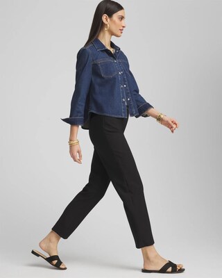 Fly Front Ankle Pants click to view larger image.
