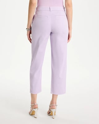 Relaxed Boyfriend Chino Crop Pants click to view larger image.