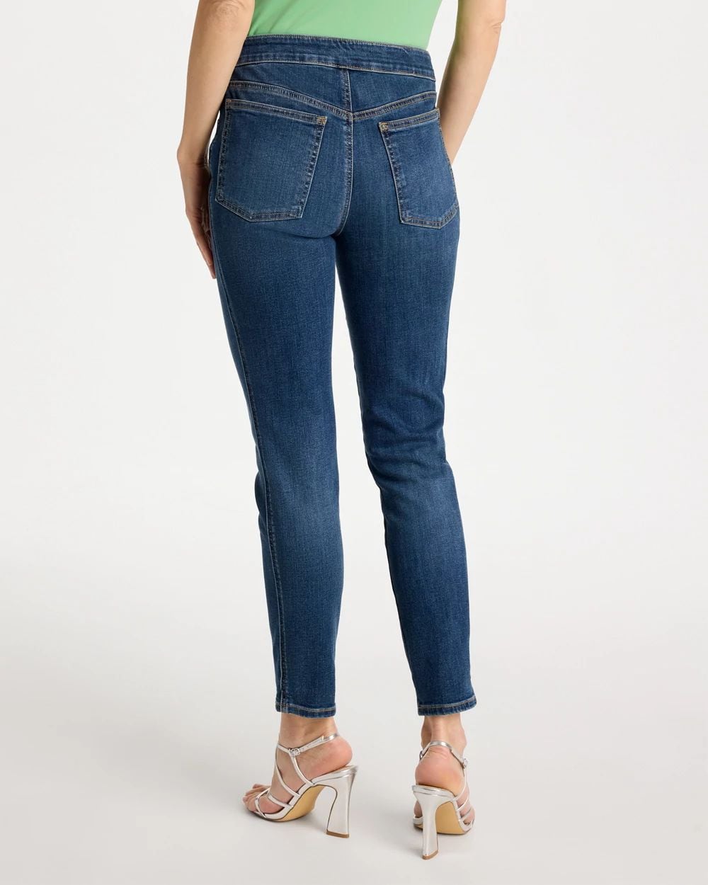 Pull-On Slim Ankle Jeggings
