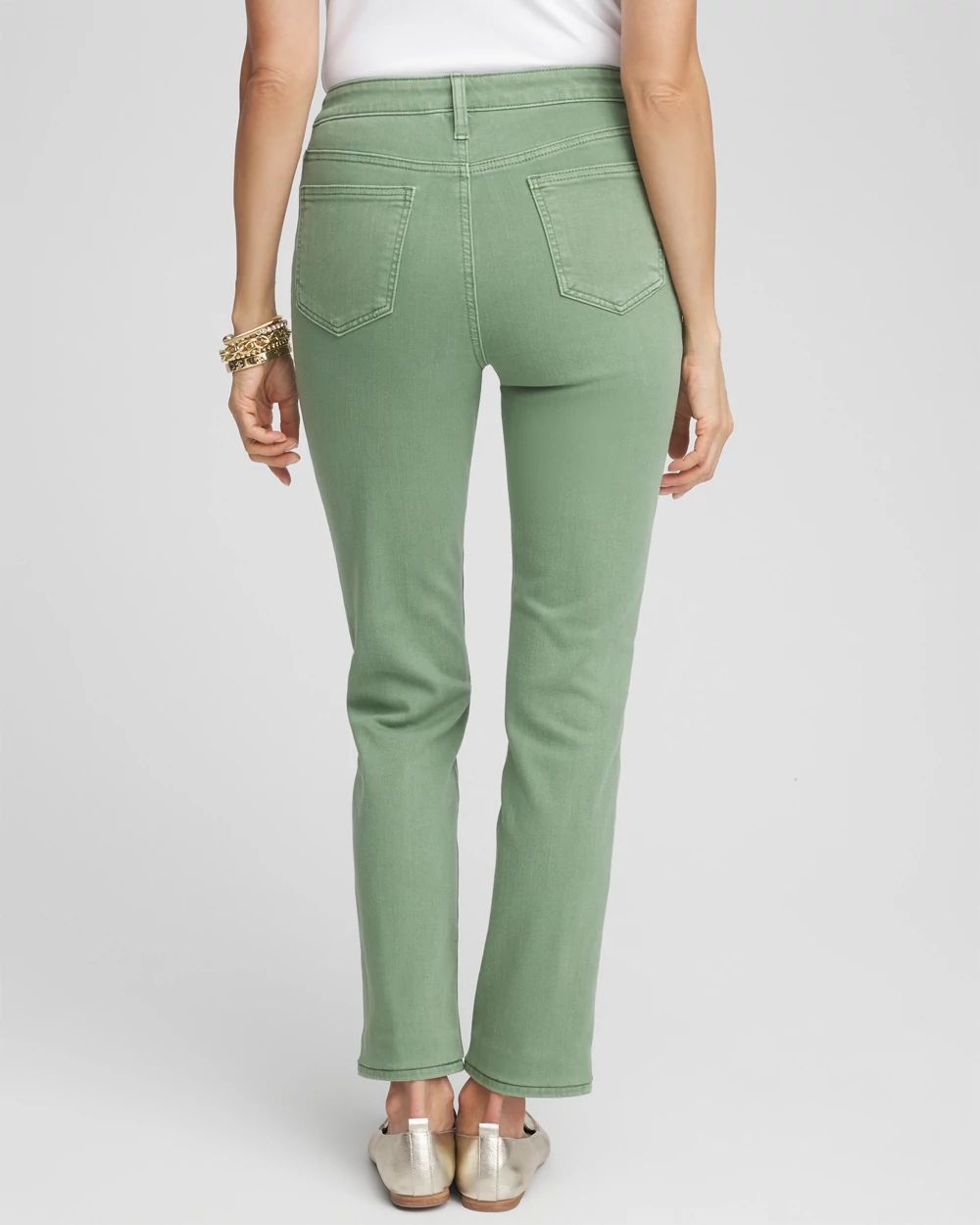 So Slimming Girlfriend Ankle Jeans