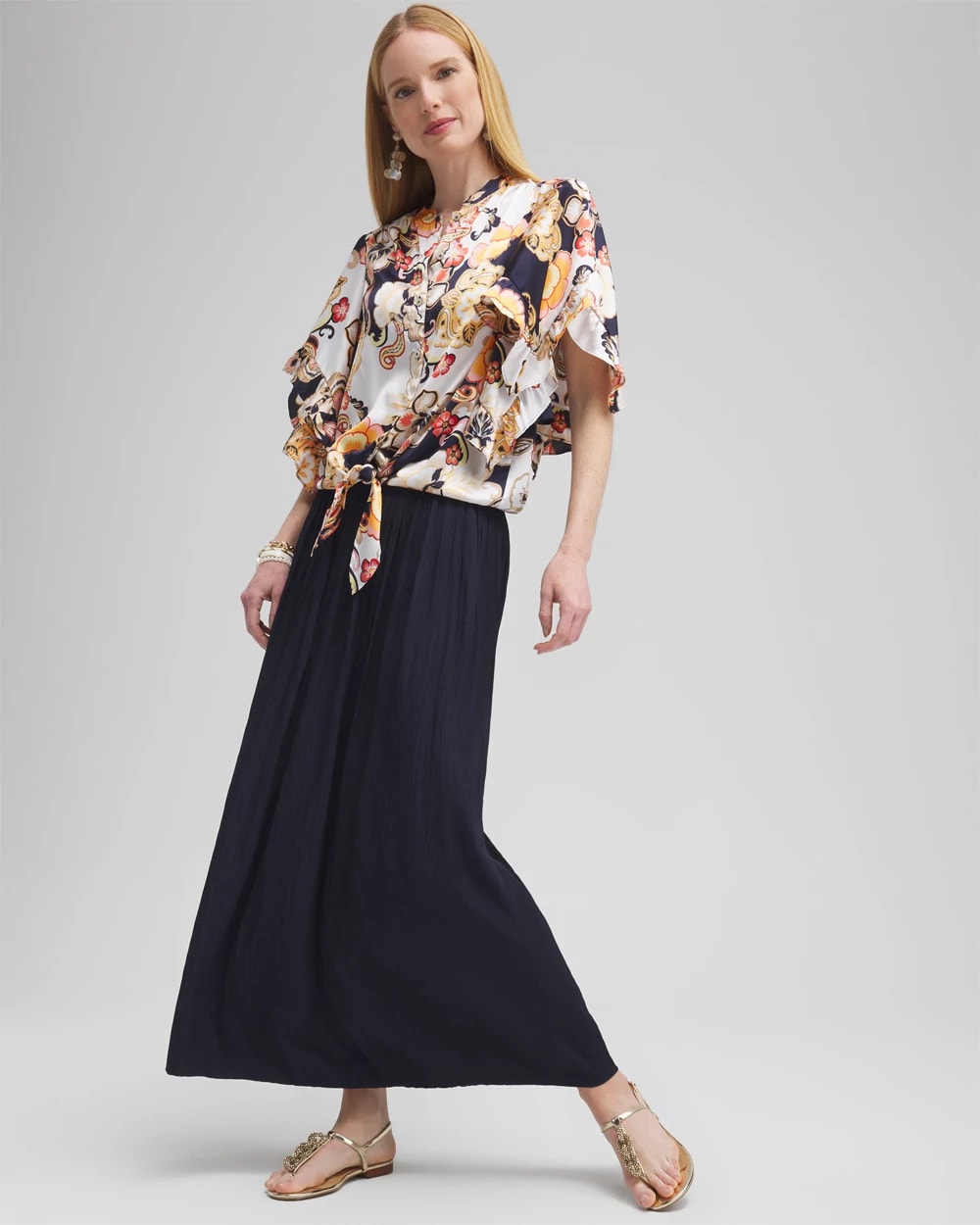 Pull-on Maxi Skirt