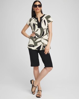 Travelers™ Leaves Cap Sleeve Kurta