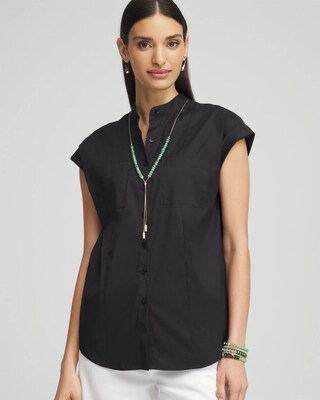 Poplin Patch Pocket Shirt