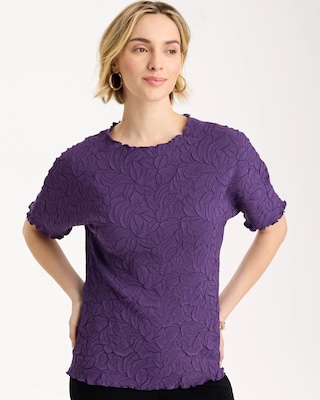 Travelers™ Embossed Pullover Top