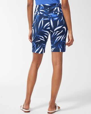 Brigitte Foliage Print Shorts