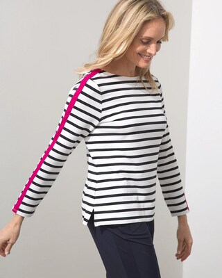 Zenergy French Terry Contrast Top