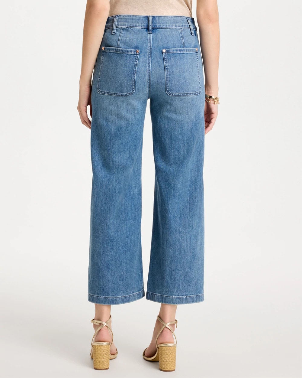 Straight Crop Trouser Jeans