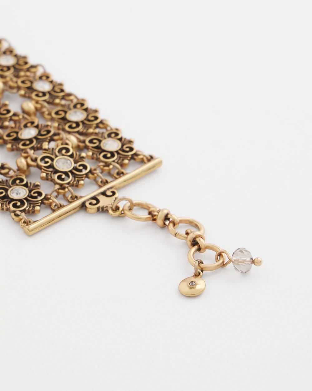 Sparkle Lace Cuff Bracelet click to view larger image.