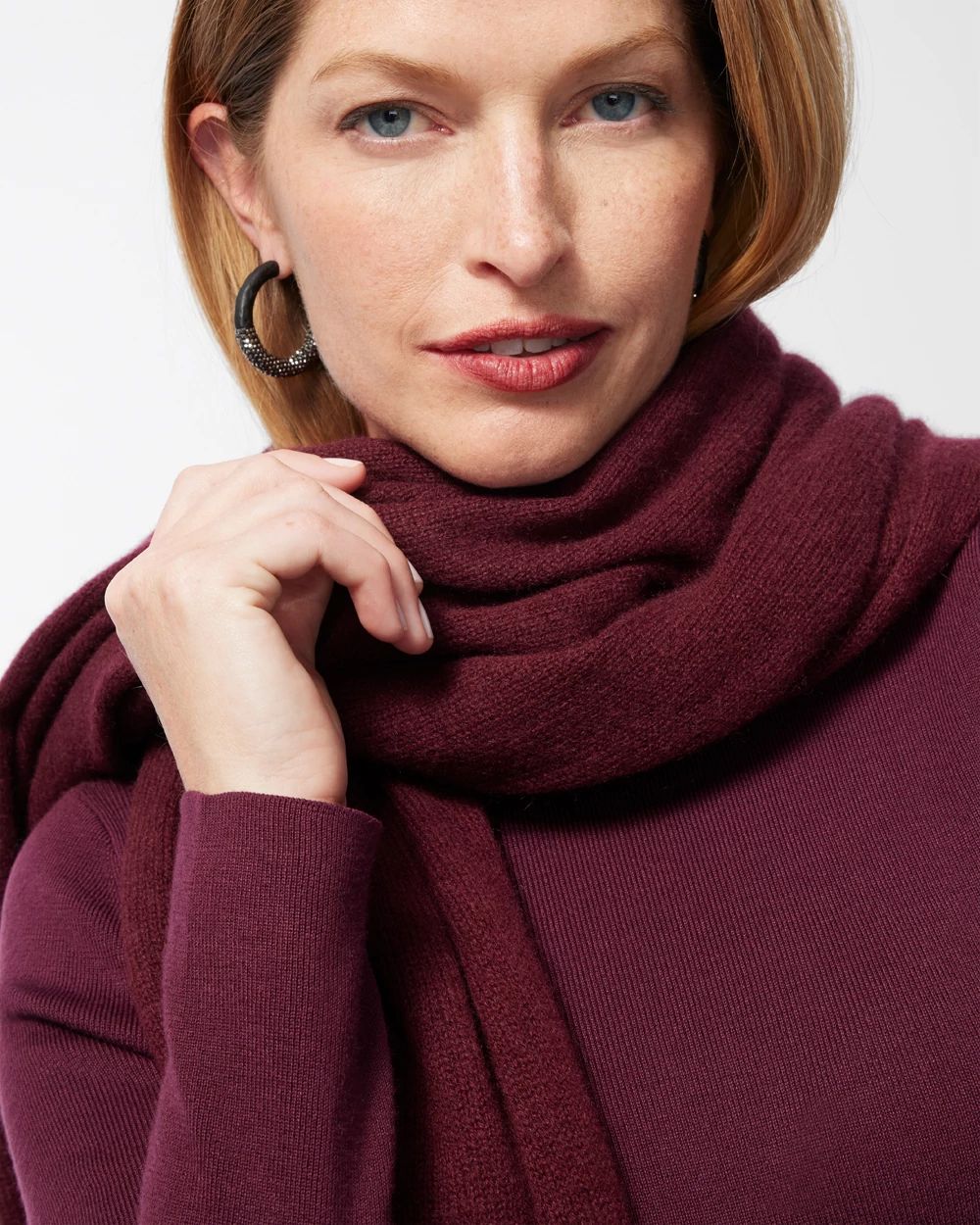 Red Cashmere Wrap