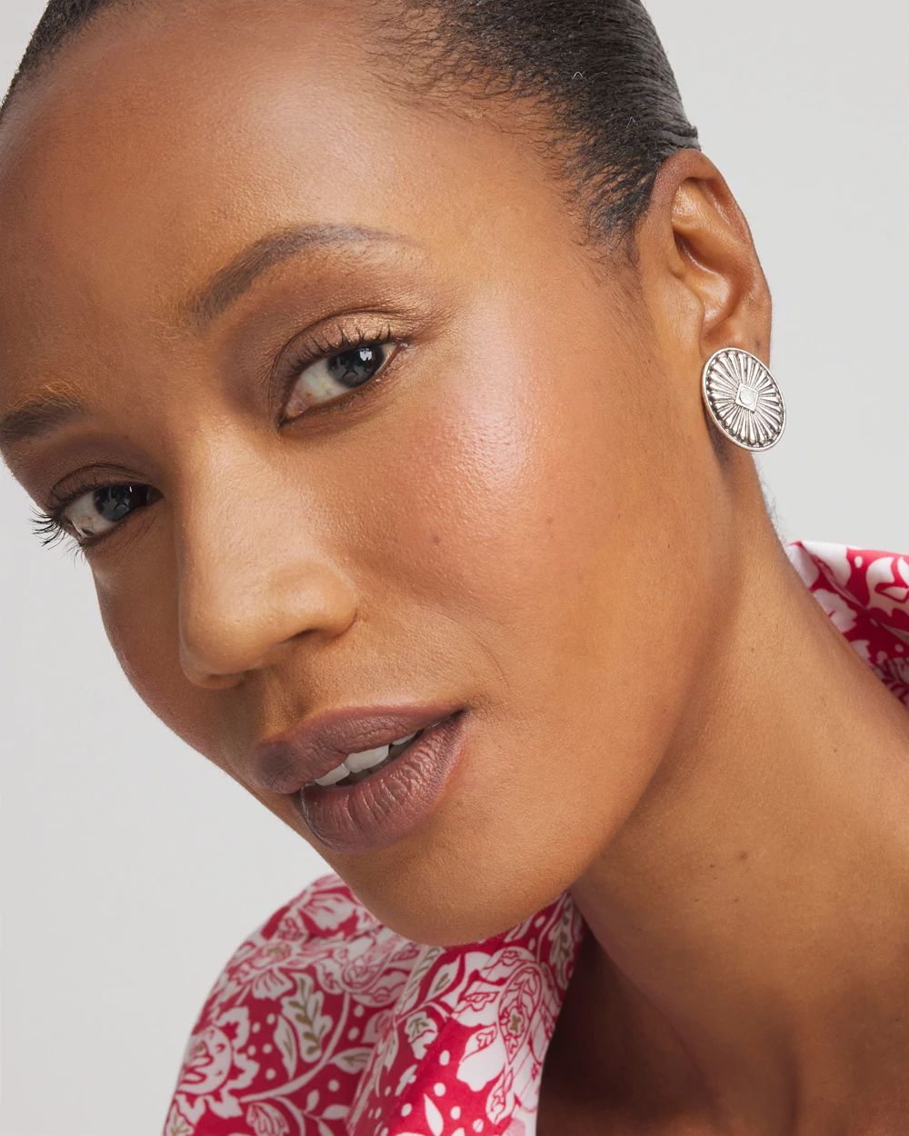 Medallion Clip-On Earrings