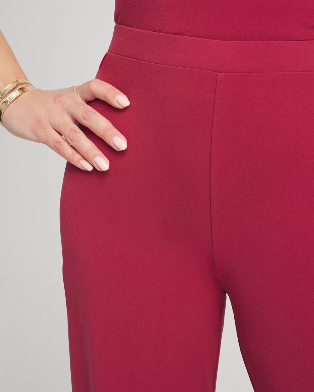 Travelers™ Knit Wide-Leg Pants