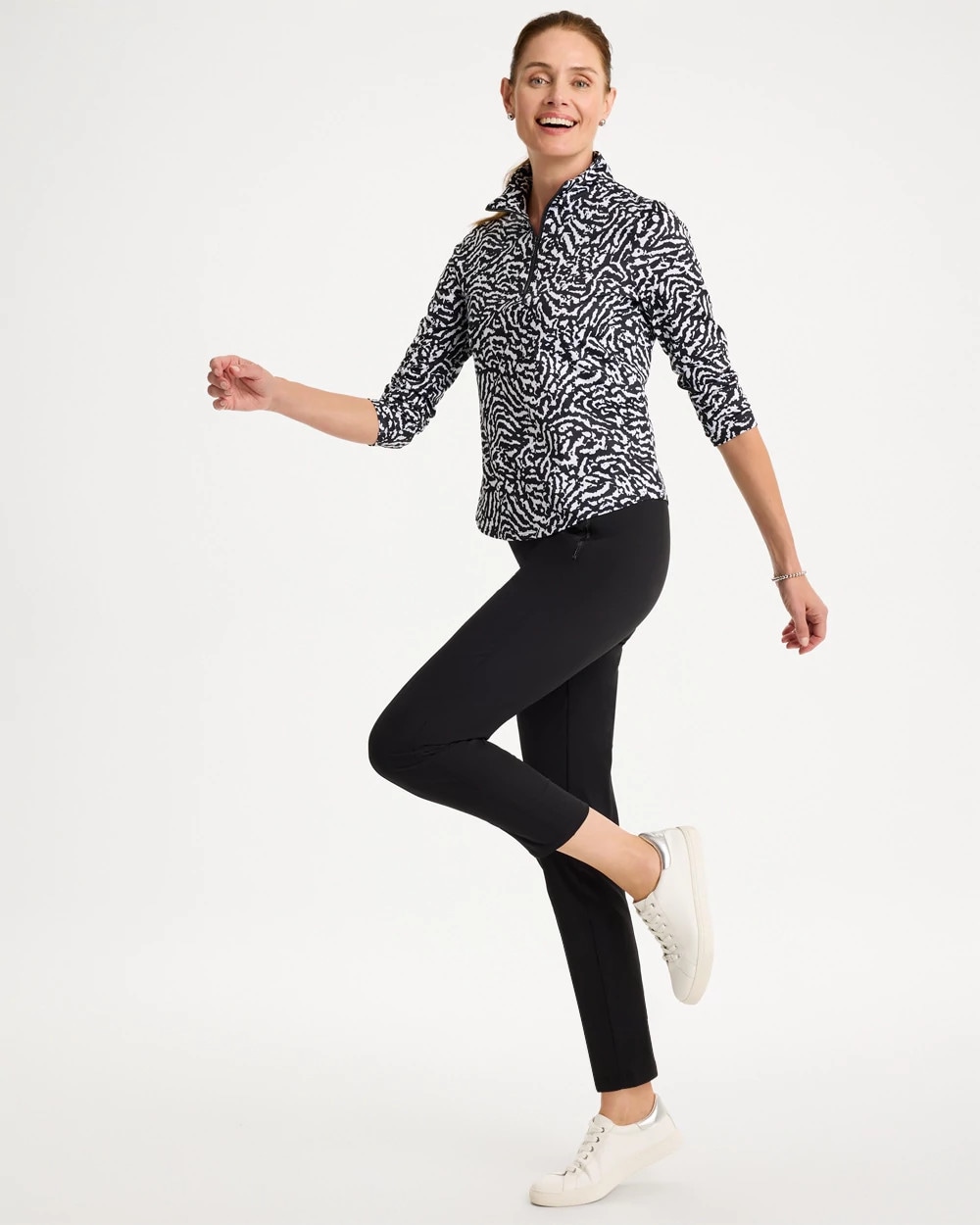 Zenergy® Ripstop Pull-On Tapered Ankle Pants