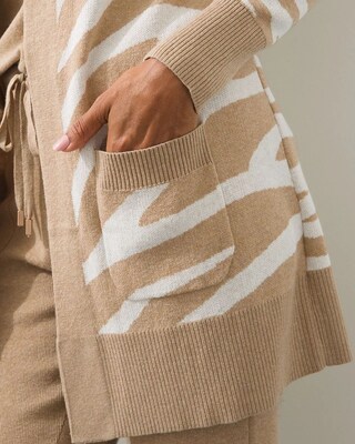 Zenergy Cotton-Cashmere Blend Cardigan