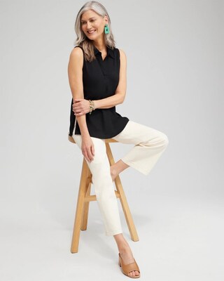 Collared Tunic Tank