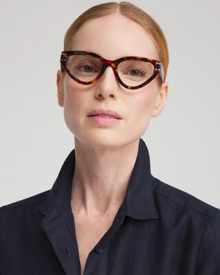 Faux Tort Cateye Readers