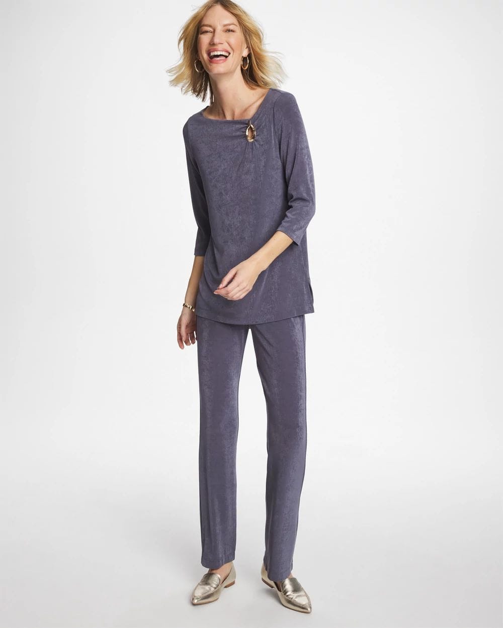 Travelers™ Hardware 3/4 Sleeve Tunic click to view larger image.